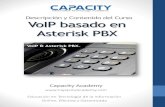 Descripción y Contenido del Curso VoIP basado en Asterisk PBX Asterisk - Capacity Acade… · Introducción a Asterisk PBX 7 MÓDULO #5 •¿Qué es Asterisk? •¿Qué NO es Asterisk?