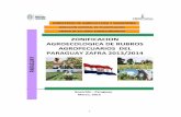 ZONIFICACION AGROECOLOGICA DE RUBROS AGROPECUARIOS … Agroecologica... · Oriental del Paraguay “ (1996), que fuera publicada por el MAG y la Itaipú, en el cual se clasifican