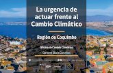 Región de Coquimbo - MMARegión de Coquimbo 2016 emisiones GEI representan un 2,1% del país Absorción 220 kt CO2 eq Emisiones 2.299 kt CO2 eq 8,1 % 48,5% 60,3 % 15,9 % 10,1% Generación