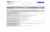 Evaluación Técnica ETA 09/0118 Europea de 04.09 · 2020. 2. 21. · Página 3 de 37 de la Evaluación Técnica Europea ETA 09/0118, emitida el 04.09.2019 Partes específicas de