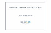 INFORME 2016Consejo Consultivo Nacional. Informe 2016 INFORME 2016 | 3 1. Presentación El Consejo Consultivo Nacional (CCN) como órgano colegiado encargado de opinar …