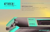 MGAprime Analizador portátil de gases de combustión y control … · 2020. 7. 21. · Sistema de ltro efectivo, intercambiable rápidamente por el usuario El acondicionamiento de
