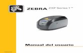 ZEBRA ZXP Series 1™ - Murdoch SistemasLas impresoras ZXP Serie 1 están diseñadas solo para funcionar con las cintas Zebra ZXP Serie 1 True Colours® ix Series.. ® 1.. b. información.