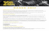 BASES 2017 PREMIOS - Corporación Cultural€¦ · BASES 2017 PRESENTACIÓN El Festival Nacional de Bandas Jóvenes 25 años BAJ, organizado por Balmaceda Arte Joven, es una convocatoria