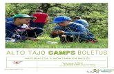 ALTO TAJ BOLETUS...El Campamento Alto Tajo Boletus nace de la colaboración del Albergue Boletus y Actúa. ENTIDAD DE SERVICIOS EDUCATIVOS con más de 15 años de experiencia en programas