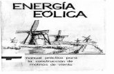 E,ERGrA 'EOlICAescuelanutria.com/wp-content/uploads/2015/01/...Sistemas de regulación Aerogenerador r1clino cretense Aeromotor potente Molino tradicional Molino de bombeo Rotor Savanius
