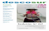 descosurdescosur.org.pe/wp-content/uploads/2017/07/boletin62.pdf · el Gasoducto del Sur páginas 6 y 7 El nacimiento de DNS DESCOSUR páginas 8 y 9 Perú ante el indulto de su dictador
