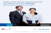 informe internacional de tendencias en RRHH€¦ · informe internacional de tendencias en RRHH posiciones y salarios 2015 . 2 informe internacional de tendencias en RRHH introducción