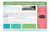 PERFIL DE LA ESCUELA 2016-2017 La Paz Community School · PERFIL DE LA ESCUELA 2016-2017 La Paz Community School Sí mismo - Familia - Comunidad - Mundo Director General: Abel McClennen