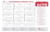 Calendario Laboral 2017 - ugt-asturias.org · CALENDARIO LABORAL 2018 OVIEDO ALLANDE ALLER AMIEVA AVILÉS BELMONTE DE MIRANDA BIMENES BOAL CABRALES CABRANES CANDAMO CANGAS DEL NARCEA