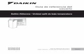 Guía de referencia del usuario - daikin.com.mt · Guía de referencia del usuario 4 EHVZ04~16S18CB Daikin Altherma - Unidad split de baja temperatura 4P401674-1 – 2015.02 Los hilos