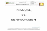 MANUAL DE CONTRATACIÓN€¦ · MANUAL: CONTRATACION 2019/10/30 Página: 2 de 88 La versión vigente y controlada de este documento, solo podrá ser consultada a través de la plataforma