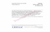 ESPECIFICACIÓN OHN- TÉCNICA ISO/IEC TS 17021-6ohn.hondurascalidad.org/wp-content/uploads/2018/06/...ISO/IEC TS 17021-6 Evaluación ... 5.10 Ejercicios de continuidad del negocio.....