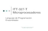 ITT-327-T Unidad IIIwebapp.pucmm.edu.do/WebSISE/Estudiante/materias... · ITT-327. Unidad III: Lenguaje de Programación Ensamblador. Profesor Julio Ferreira. Instrucciones de Transferencia
