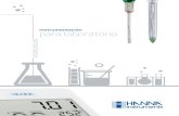 Ventajas de HANNA - Laboaragón - Inicio Hanna Catalogo... · 2016. 1. 11. · Electrodos de pH electrodos de pH HANNA es uno de los mayores fabricantes de electrodos europeo. Entre