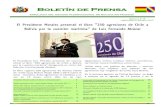 Boletín de Prensa - Em Bolivia Francia · indígenas al celebrar el Día de la Descolonización. "En Día de la Descolonización denunciamos la invasión europea del imperio español