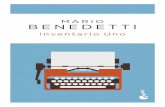 Mario Benedetti - pladlibroscl0.cdnstatics.com · Mario Benedetti Inventario Uno (Poesía completa 1950-1985) Nota Antes de que Inventario fuera incorporada al catálogo de Seix Barral,