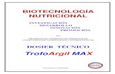TrofoArgil MAX - (BTD OFICIAL) Biotecnología Nutricional...Patologías digestivas extra intestinales: pancreatitis aguda, cirrosis hepática o ictericia obstructiva. -Causas de origen