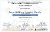 Laura Katherine Saavedra Basallocastillalanueva.gov.co/serviciosvivedigital/certificados/11235146059… · HEIDY YOHANNA MARTINEZ SECRETARIA TIC Gobierno Digital para la gente Intensidad
