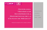 programa: “Estímulos Económicos a Deportistas de la Ciudad ... · e.i. 2018 del p.s.: “estÍmulos econÓmicos a deportistas de la ciudad de mÉxico” página 1 de 73 versión
