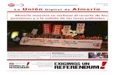 Nº 50 La Unión Almería - ugt-andalucia.comDIGITAL… · cabo, por seguir eliminando, derechos sociales y laborales y por desmantelar, prestaciones y el Estado del Bienestar”