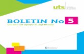 BOLETIN No 5 - Unidades Tecnológicas de Santanderuts.edu.co/ckfinder/userfiles/files/boletin egresados.pdf · y el Banco de Colombia, que trabaja en la comercialización de productos