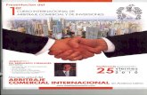Presentacion del CURSO INTERNACIONAL DE ARBITRAJE ... · Presentacion del CURSO INTERNACIONAL DE ARBITRAJE COMERCIAL Y DE INVERSIONES expositor > DR. BERNARDO CREMADES (ESPAÑA) Presidente
