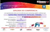 SANCHEZ HERRERA MIGUEL ANGEL · SANCHEZ HERRERA MIGUEL ANGEL 78 MASTER 40 Y + 20:59:00 4 20 . el lugar que elijo Powered by: RUNNING LOGISTICS.com ra trabajar DIPLOMA DE COMPETENCIA
