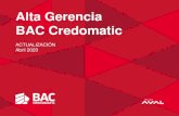 Alta Gerencia BAC Credomatic · La Alta Gerencia del Grupo Financiero BAC Credomatic está integrada por: ... • Bachiller en Producción Industrial, Instituto Tecnológico de Costa