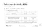Telcel Max Sin Límite 1500 · Mixto/Consumo controlado CPP : $275.00 . $319 : Abierto MPP . $275.00 : $319 . Mixto/Consumo controlado MPP : $318.10 . $369 : CPP: Modalidad el que