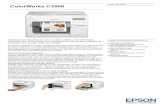 ColorWorksC3500 - Impresora etiquetadora | Solge (1).pdf · 2019. 5. 6. · ColorWorksC3500 FICHA TÉCNICA Impresora de etiquetas en color de alta calidad y alta velocidad, diseñada