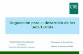 Regulación para el desarrollo de las Smart Grids · Circular 1/2011, de la CNE, de petición de información del ejercicio 2010 a remitir por las empresas distribuidoras de energí