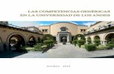 Octubre, 2014...La Universidad de Los Andes, al igual que las otras instituciones de educación universitaria, como organismos rectores de la docencia, la investigación y la extensión