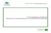 I. Guía Pedagógica del Módulo Manejo de la normatividad para la constitución de empresassad2199af81f87066.jimcontent.com/download/version/1440276495/module... · MANC-03 2/63