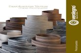 CHAPAS DE MADERA VEROLEGNO€¦ · Especificaciones Técnicas Composición del producto: Ayous o madera de Álamo Europeo: Tintes: Resinas: Humedad: 70 - 1-2% 15-25% 10-14% A petición