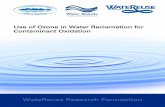 Use of Ozone in Water Reclamation for Contaminant Oxidation...Use of Ozone in Water Reclamation for Contaminant Oxidation Shane A. Snyder, Ph.D. University of Arizona Southern Nevada