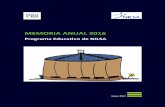 170112 Memoria 2016€¦ · 4 01. Presentación El presente documento es la memoria del año 2016 del Programa Educativo de Navarra de Infraestructuras Locales S.A. (NILSA).
