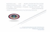 Manual de implementación protocolos de defensa SPF, DKIM ...dspace.unach.edu.ec/bitstream/51000/5576/2/Manual... · “Servicio de envío de correo de Microsoft Exchange” ubicándose