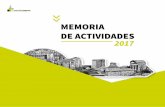 MEMORIA DE ACTIVIDADES 2017 - Sestao Berri · actividades emprendidas por Sestao Berri, principalmente en los proyectos más operativos del Proceso 2 (Regeneración, Renovación y