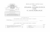  · S U M A R I O BOLETÍN OFICIAL DEL PARLAMENTO DE VI LEGISLATURA NÚM. 83 Fascículo II CANARIAS 29 de abril de 2005 El texto del Boletín Oficial del Parlamento de Canarias puede