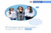 Programacion Septiembre 2contactomaestro.colombiaaprende.edu.co/sites...4:00 p.m. a 5:30 p.m. Manual de convivencia de los entornos escolares Raúl Ortega, Fundación Semilla Chile.