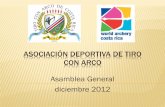 Asociación Deportiva de Tiro con Arcoarcherycrc.org/fileadmin/Documentos/Presentacion_Informe... · 2014. 10. 27. · 2011 y 2012 se han llevado a cabo cursos básicos de tiro con