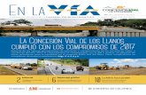 La Concesión Vial de los Llanos cumplió con los ...cllanos.co/site/wp-content/uploads/2018/04/BOLET... · * Fotos de portada: Obras en el puente sobre el río Humadea, vía Puerto
