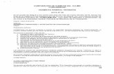 CORPORACION DE CUENCAS DEL TOLIMA · 2018. 4. 30. · CORPORACIÓN DE CUENCAS DEL TOLIMA "CORCUENCAS" ASAMBLEA GENERAL ORDINARIA ACTA N°26 En la ciudad de lbagué a los veinte (20)