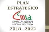 PLAN ESTRATEGICO - ccmmna.org.co...PLAN ESTRATEGICO 2018 - 2022 . Gestión de la Cultura Oferta de Valor Gestión Estratégica Gestión de Procesos organizacional . ... manera excepcional