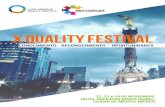 X QUALITY FESTIVAL - Latin American Quality Institute · Trofeo «Latin American Quality Awards 2016». Este reconocimiento está respaldado por más de 35 organismos de fomento de