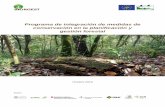 Programa de integración de medidas de conservación en la ... · (2019). Programa de integración de medidas de conservación en la planificación y gestión forestal. Life Biorgest,