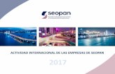 ACTIVIDAD INTERNACIONAL DE LAS EMPRESAS DE SEOPAN 2017contenidos.ceoe.es/CEOE/var/pool/pdf/cms_content... · 2. Actividad exportadora global 2.1.Evolución de la exportación mundial