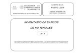 INVENTARIO DE BANCOS DE MATERIALES...CENTRO SCT NUEVO LEÓN NL/02 UNIDAD GENERAL DE SERVICIOS TÉCNICOS INVENTARIO DE BANCOS DE MATERIALES 2018 CARRETERA: MONTERREY-NUEVO LAREDO; TRAMO: