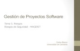 Gestión de Proyectos Software - unican.esMODELO DE MADUREZ Escalón 0: el “sentido común” Escalón 1: cumplimiento de la legislación obligatoria Escalón 2: evaluación del